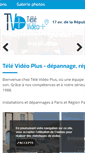 Mobile Screenshot of depannage-tele-video-plus.fr